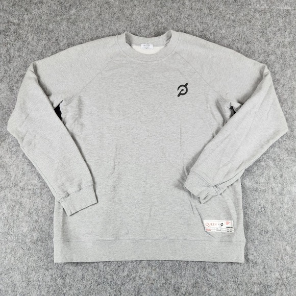 Peloton Tops - Peloton Queen Sweatshirt Women L Gray Global Tour Crewneck Activewear Athleisure